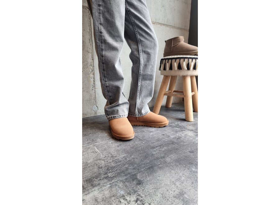 Dictesy Teddy boot Tan Meisjes Schoen