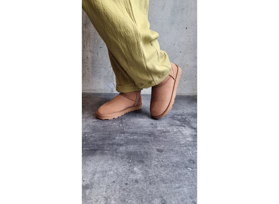 Dictesy Teddy boot Tan Meisjes Schoen