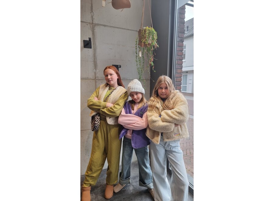 Batu Teddy Jacket Ada Mastic Meisjes Jas