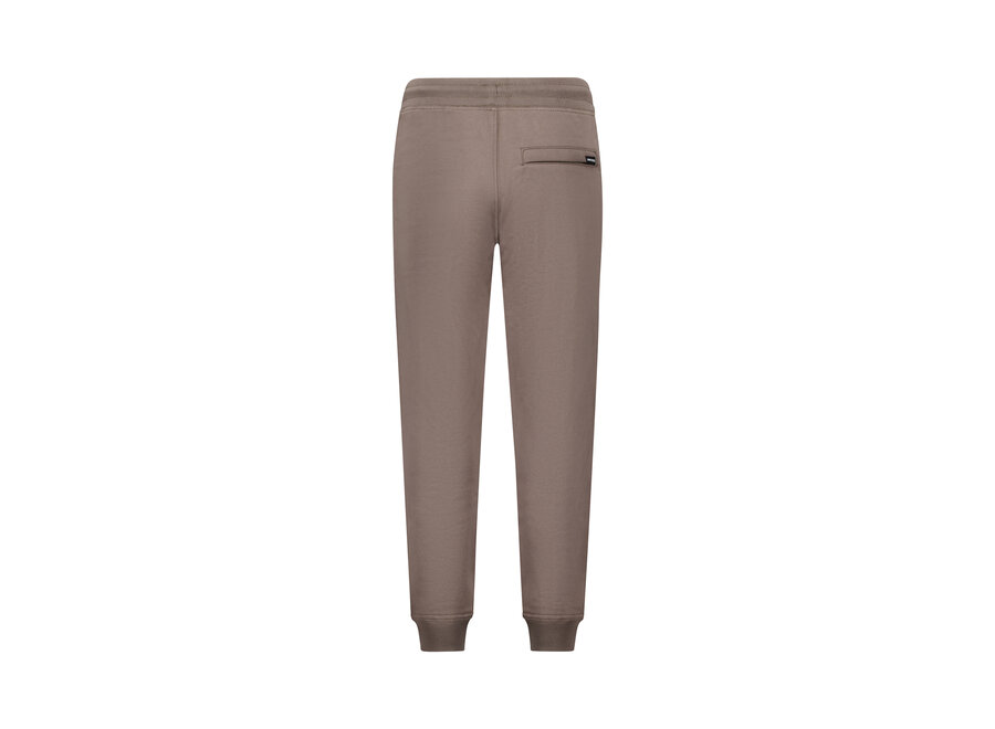 Basic Sweat Pants  Bungee Cord\White Jongens Broek