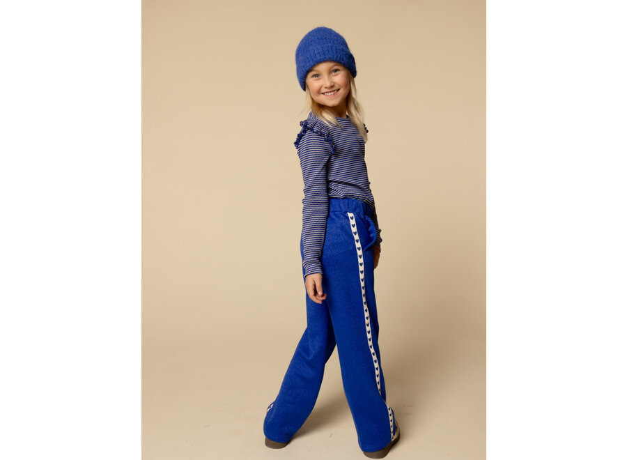 Little Lurex Pants  Kobalt Blue Meisjes  Broek