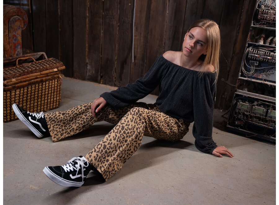 Leopard Pants Leopard Ao Meisjes Broek