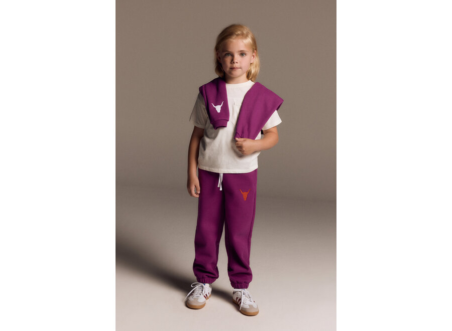 Knitted Sweat Pants  Purple Magic Meisjes Broek