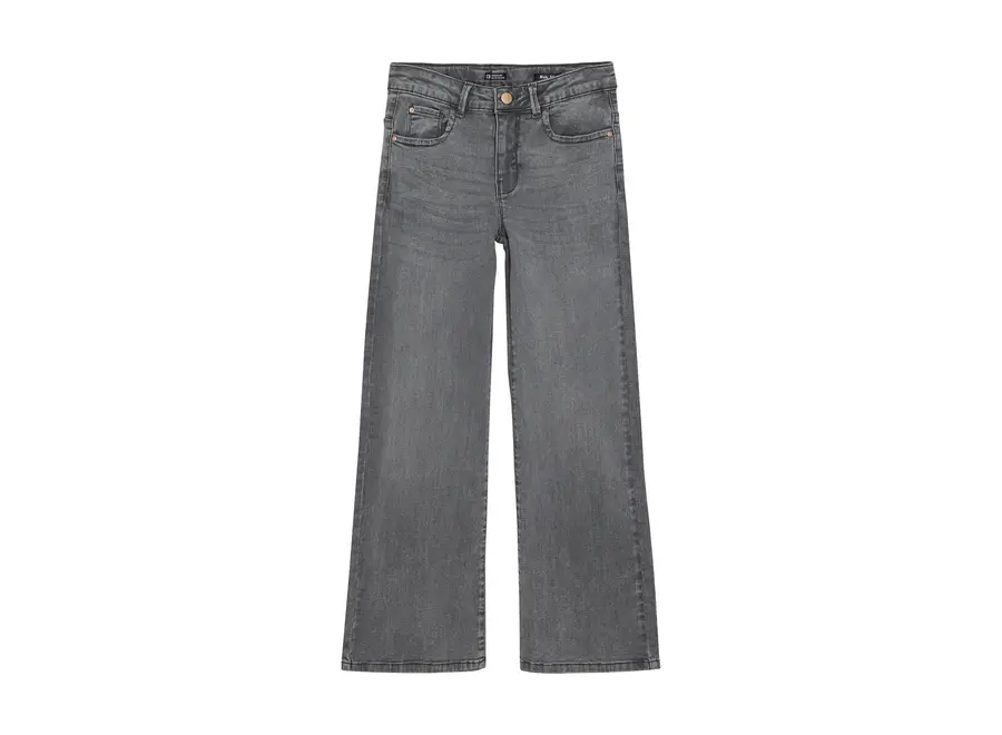 Wide Fit Grey   Light Grey Denim Meisjes Jeans