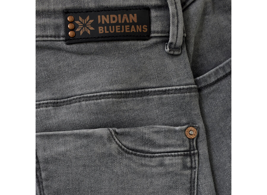 Wide Fit Grey   Light Grey Denim Meisjes Jeans