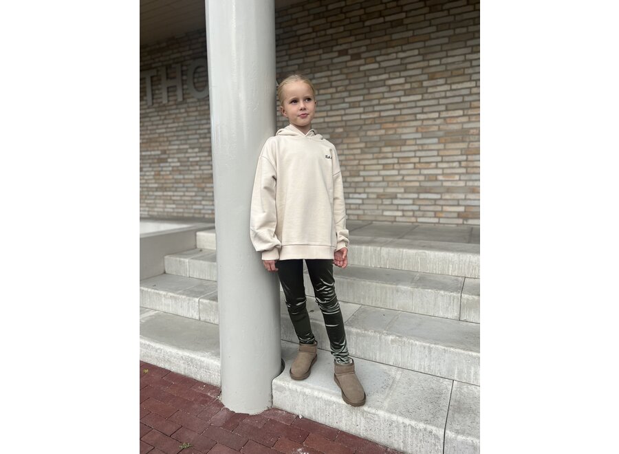 Novan Hoodie  Oak Sand Meisjes Hoodie