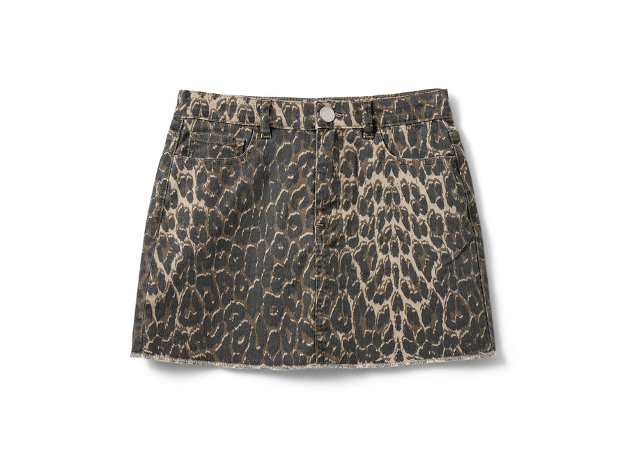 Callysy Skirt Leopard Meisjes Rokje