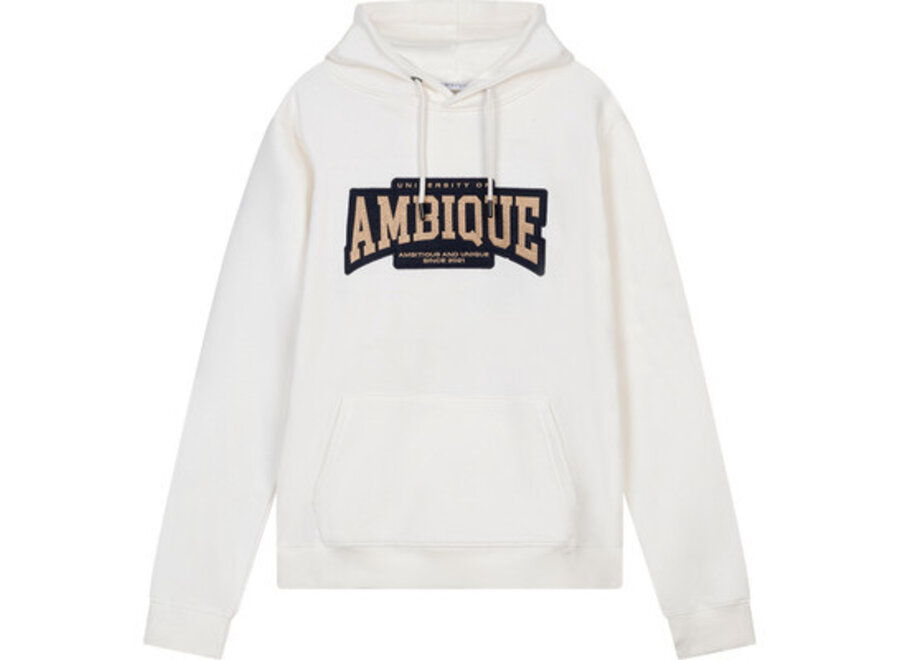 Vincent Hoodie  Ecru Jongens Hoodie