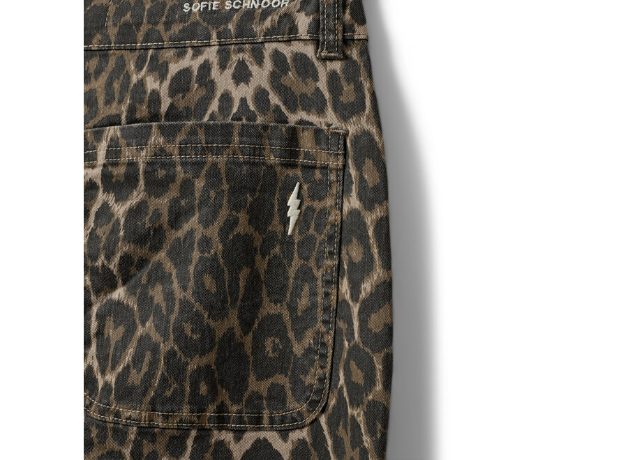 Siennasy Trousers  Leopard Meisjes Jeans