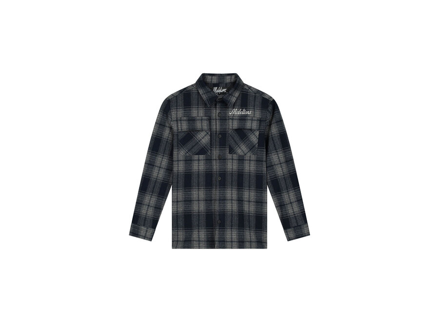 Hollywood Flannel  Black/White Jongens Vest