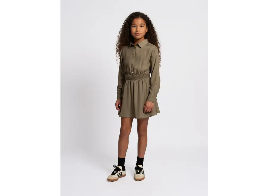 Rihanna Dress  Fern Green Meisjes Jurk