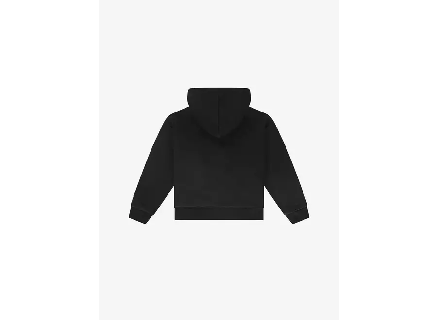 Roman Oversized Zip Hoodie Black Jongens Hoodie