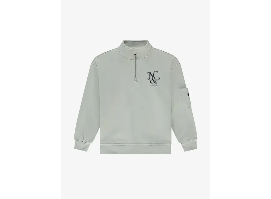 Roman Oversized Sweatshirt  Whisper Mint Jongens Trui