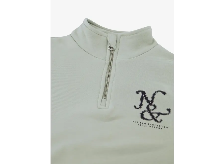 Roman Oversized Sweatshirt  Whisper Mint Jongens Trui