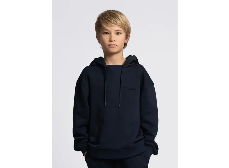Banks Oversized Hoodie  Deep Noir Blue Jongens Hoodie