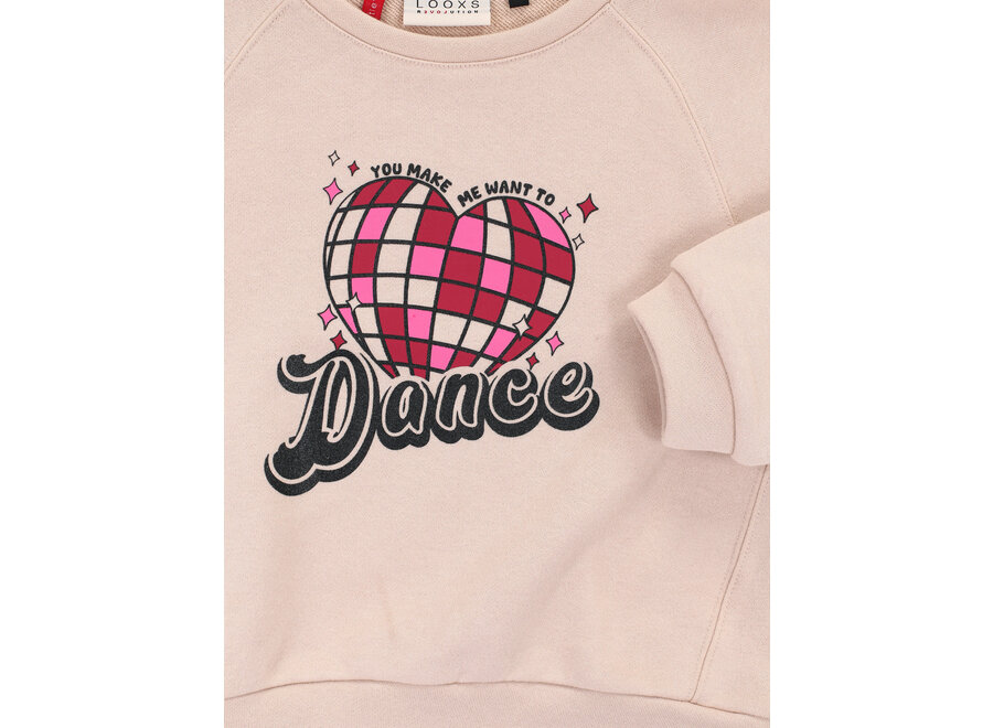 Little Lurex Sweater Champagne Meisjes  Sweater