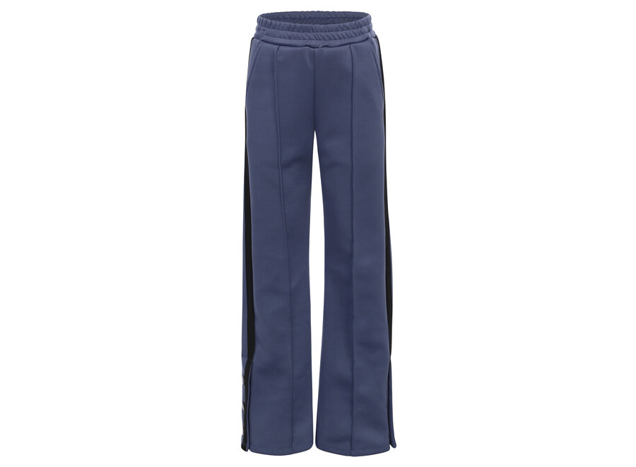Sporty Shiny Pants Stone Blue Meisjes Broek