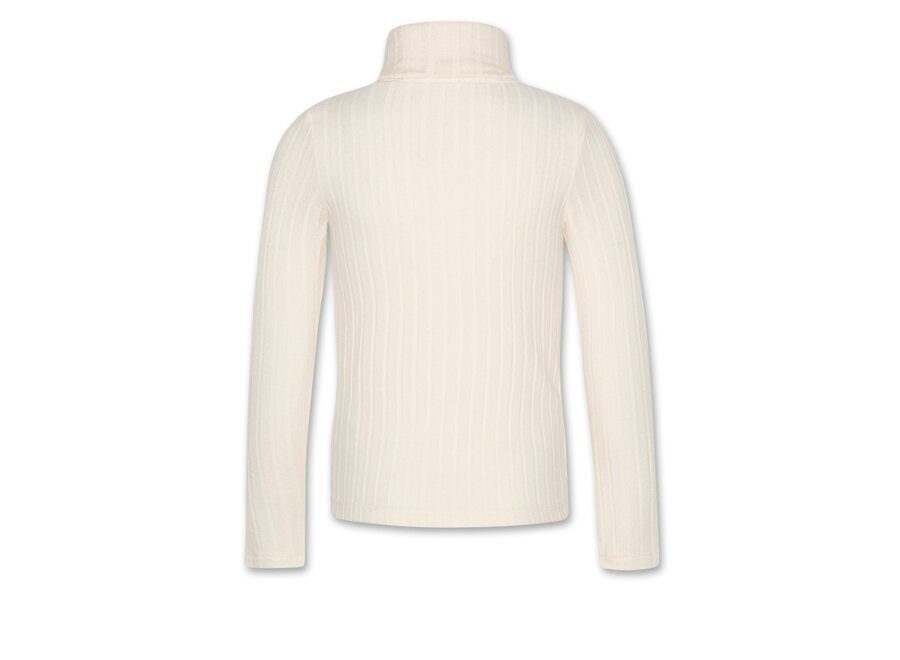 Alora T-shirt Logo  ivory Meisjes Longsleeve