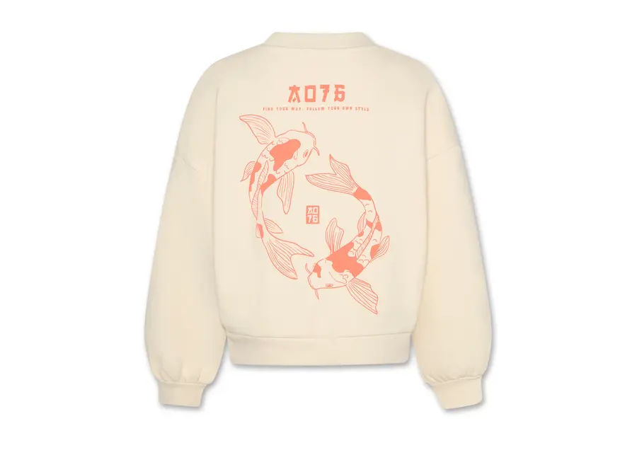 Violeta Sweater Koi  Natural  Meisjes Trui