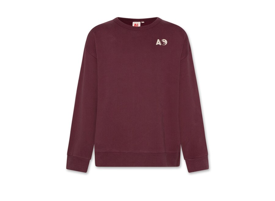 Oscar Sweater Sorry  Burgundy Jongens Trui