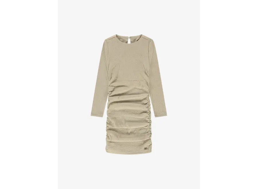 Nora Dress  Oak Sand Meisjes Jurkje