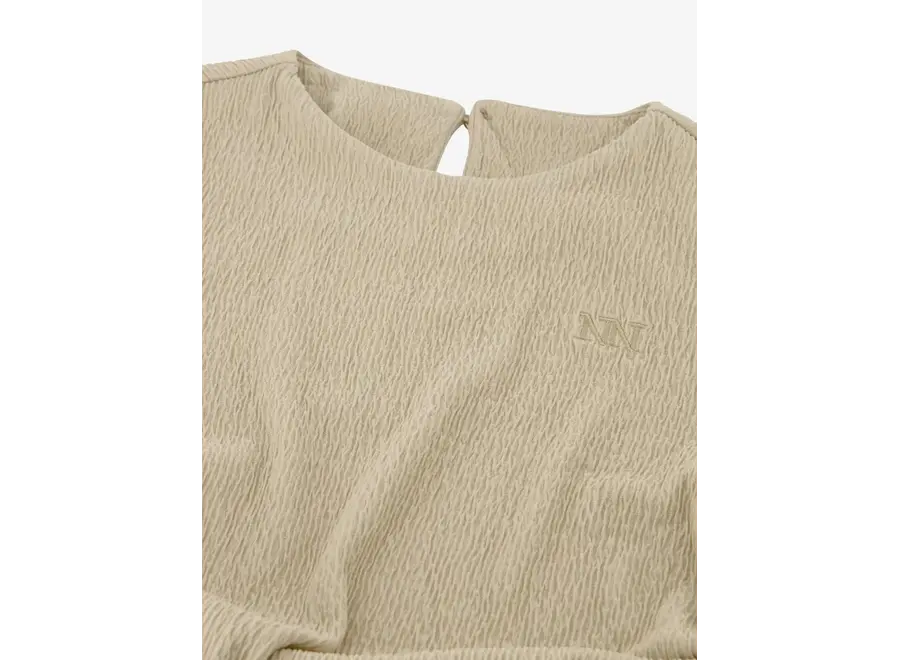 Nora Dress  Oak Sand Meisjes Jurkje