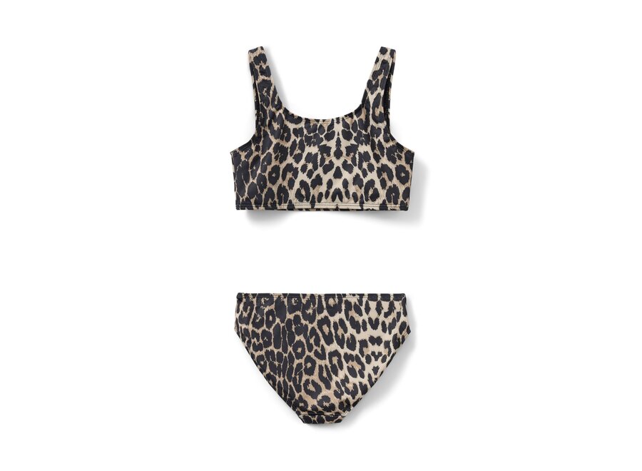 Micaellasy Bikini Light Brown Leopard Meisjes Bikini