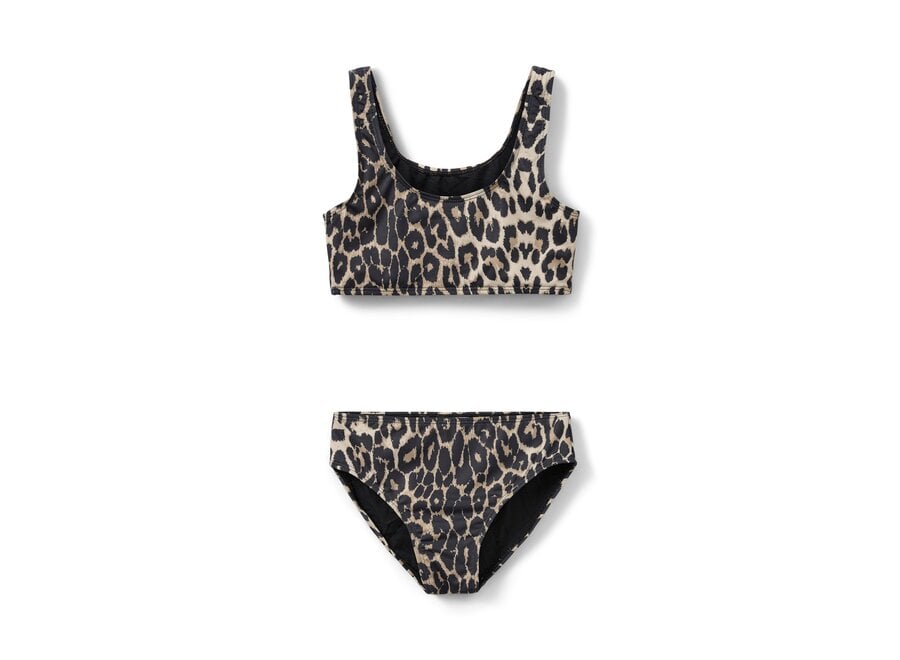 Micaellasy Bikini Light Brown Leopard Meisjes Bikini