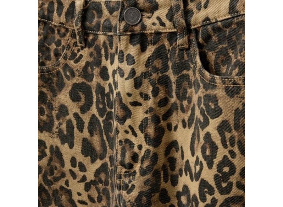 Tokyosy Jeans  Leopard Meisjes Jeans