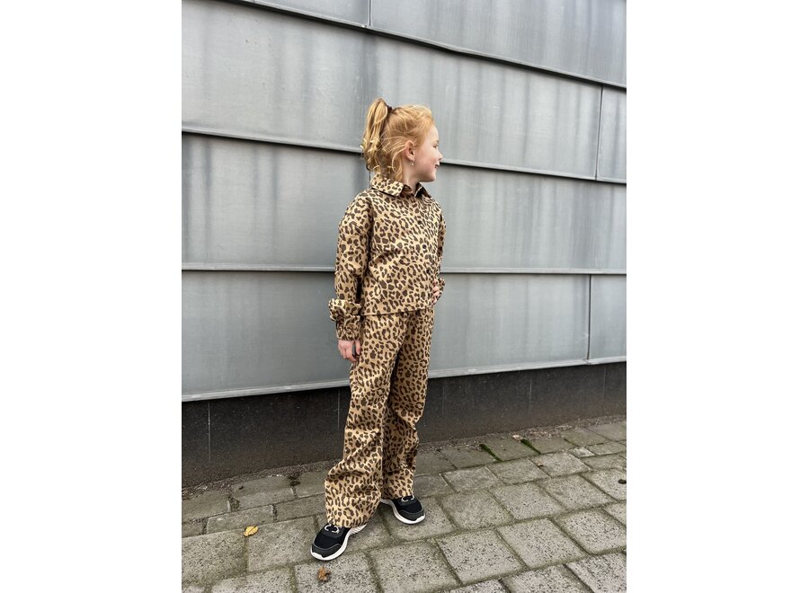 Leopard Pants Leopard Ao Meisjes Broek