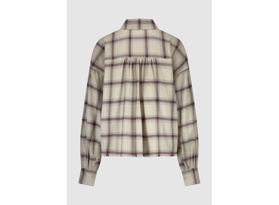 Girls Dilan Blouse  Aubergine Meisje Blouse