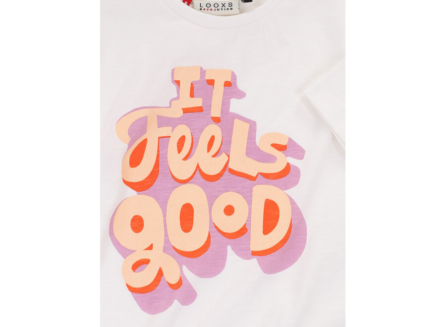 Little Jersey T-Shirt S/S  off white Meisjes T-shirt