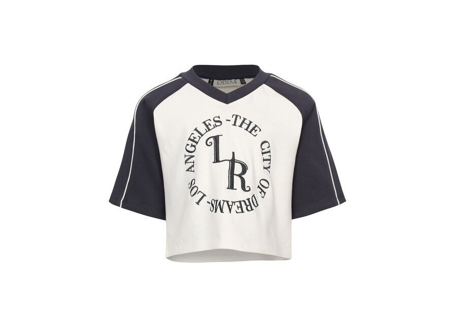 10sixteen V-Neck T-shirt White salt Meisjes T-shirt