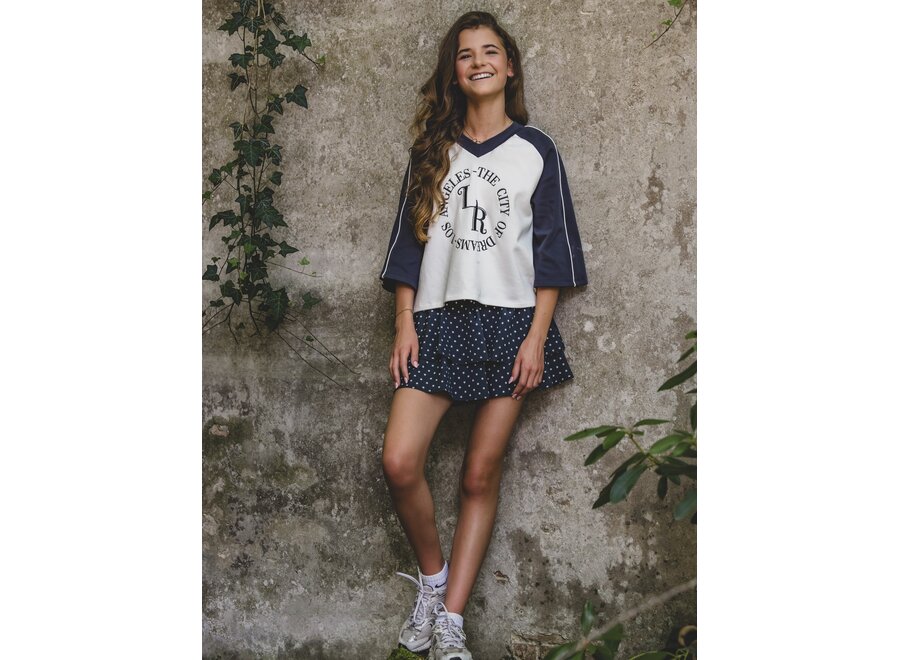 10sixteen V-Neck T-shirt  White salt Meisjes T-shirt