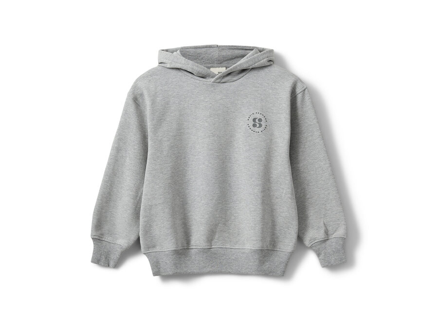 Ranyasy Sweatshirt  Grey Melange Meisjes Hoodie