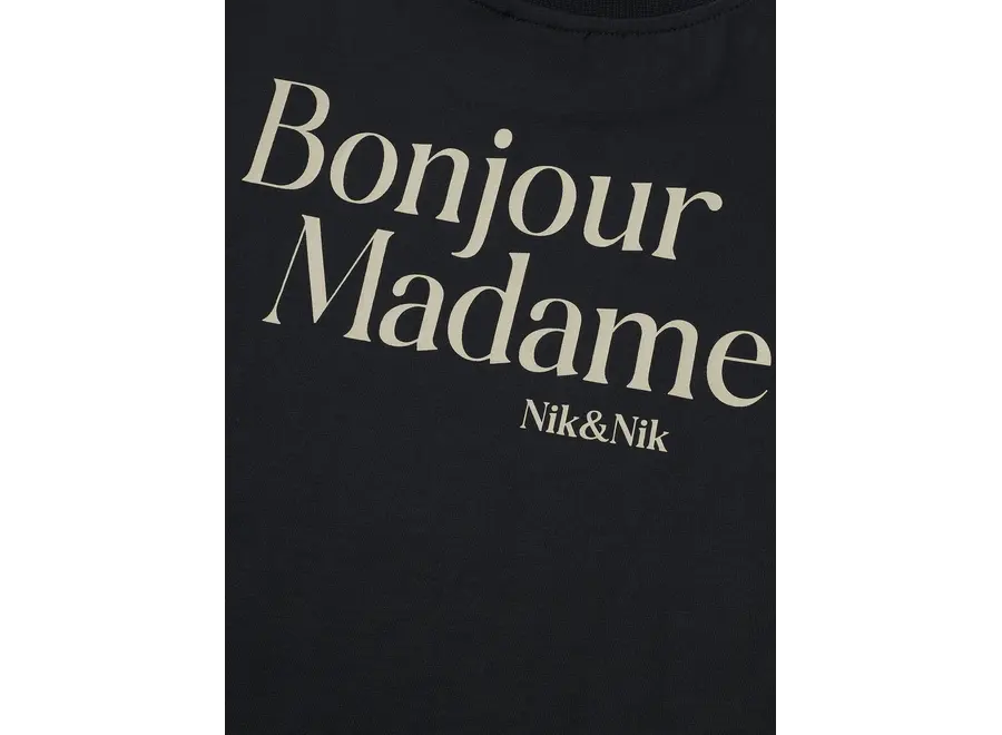 Aila T-Shirt  Black Meisjes T-shirt