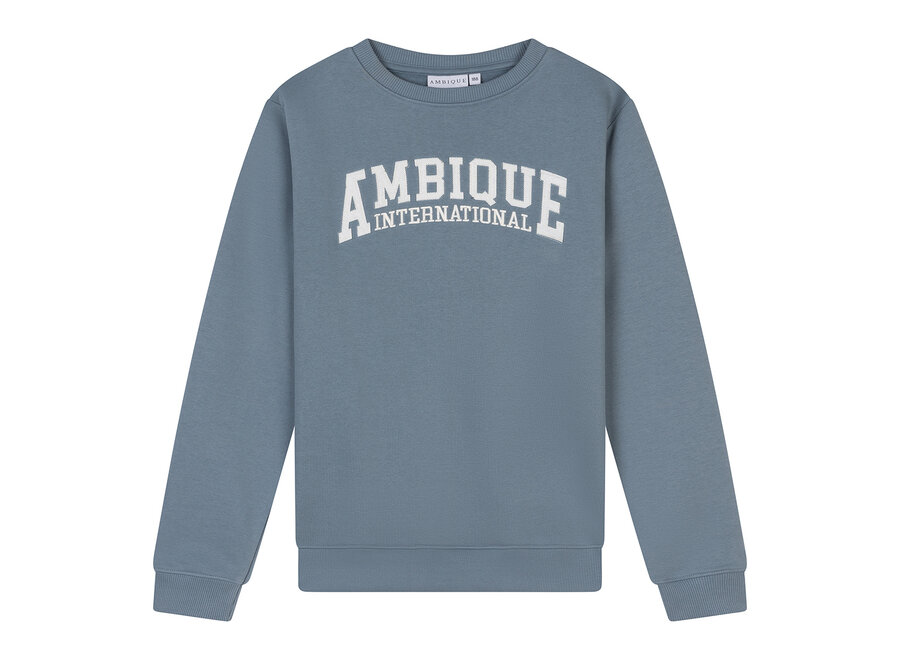 Ivan Sweater AMK1033 124 Blue Marine Jongens Trui