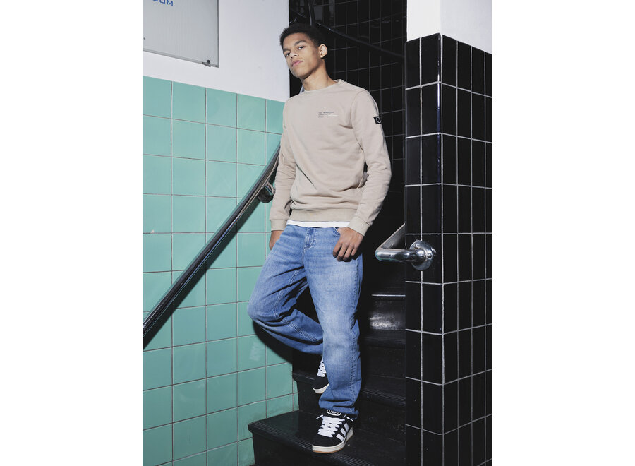 Sweater RLX Culture  Weathered Teak Jongens Trui