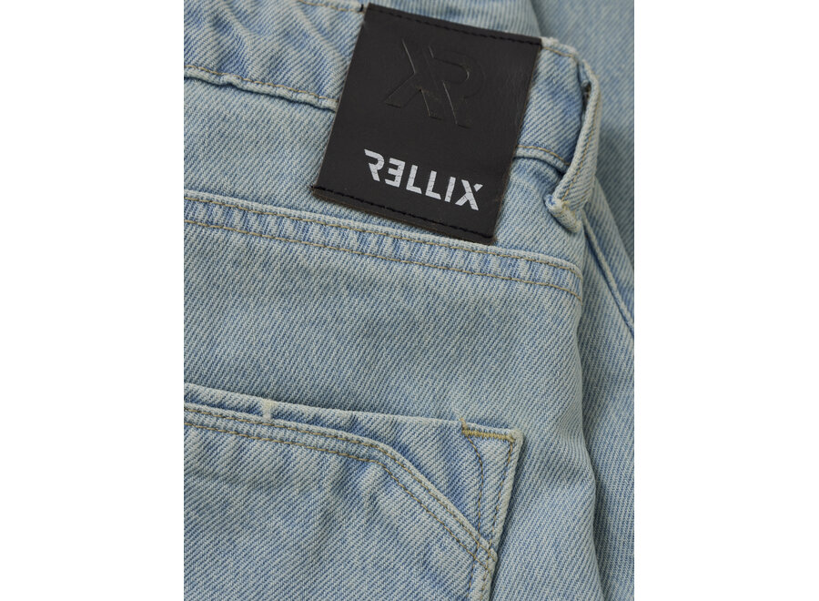 2619 Straight Wide Fit Jeans  Light Denim Blue Jongens Jeans