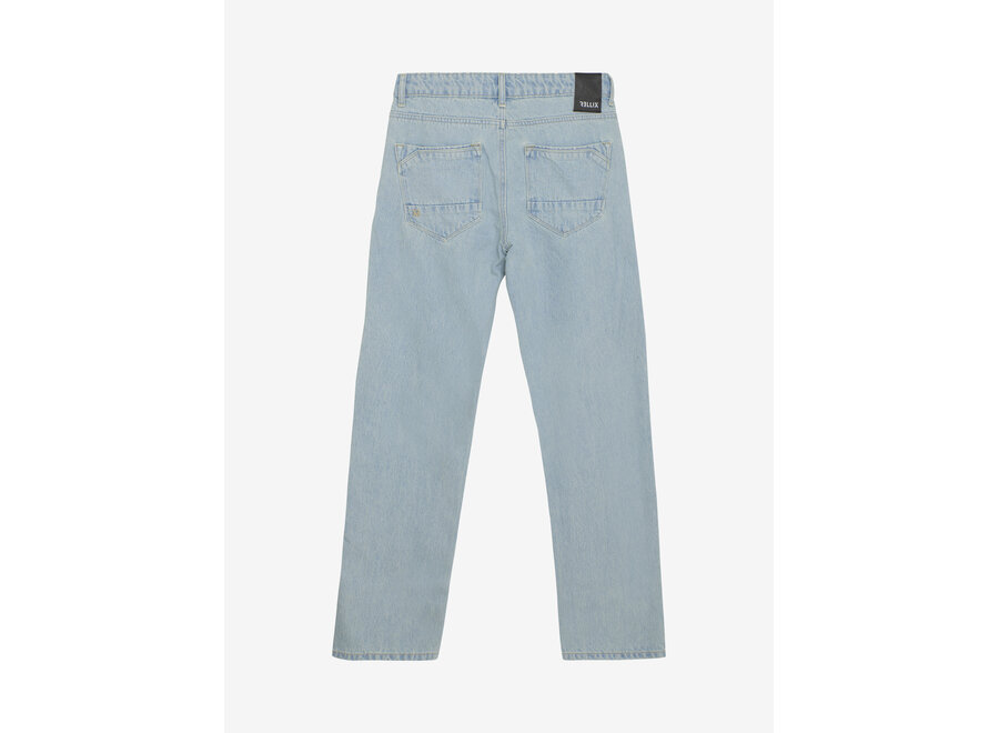 2619 Straight Wide Fit Jeans  Light Denim Blue Jongens Jeans