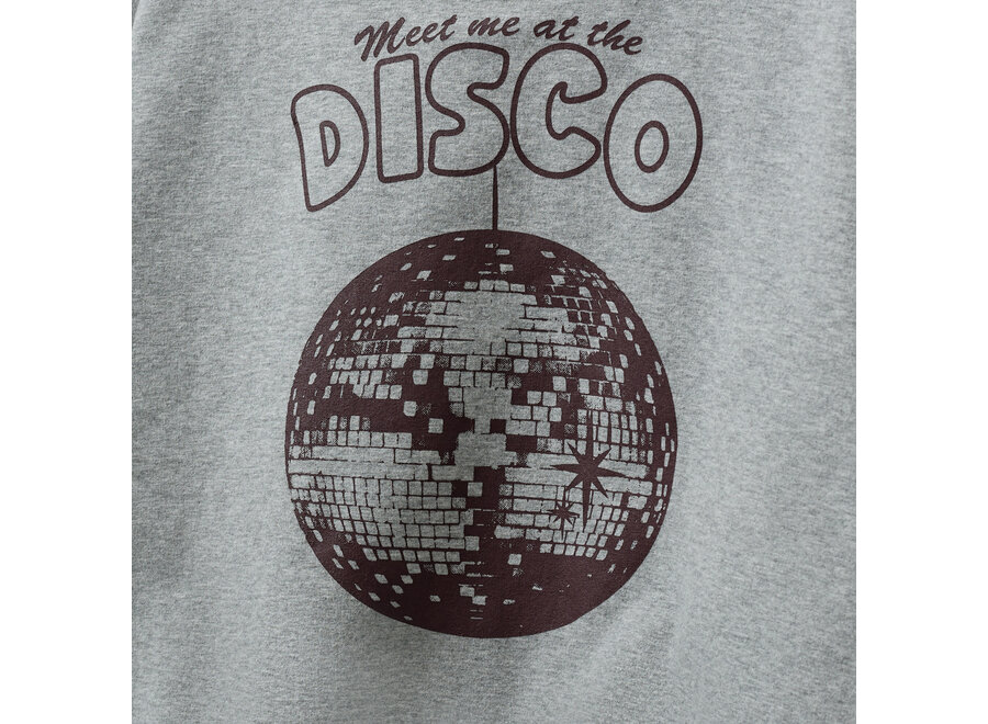 Elisy Sweatshirt  Grey Melange Meisjes Trui