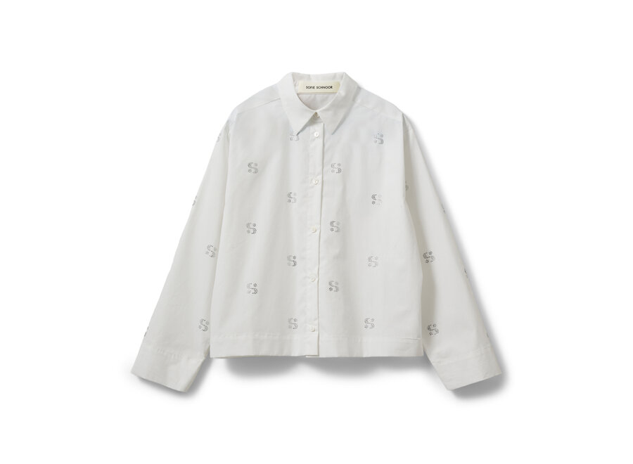 Ellidasy Shirt  Brilliant White Meisjes Blouse