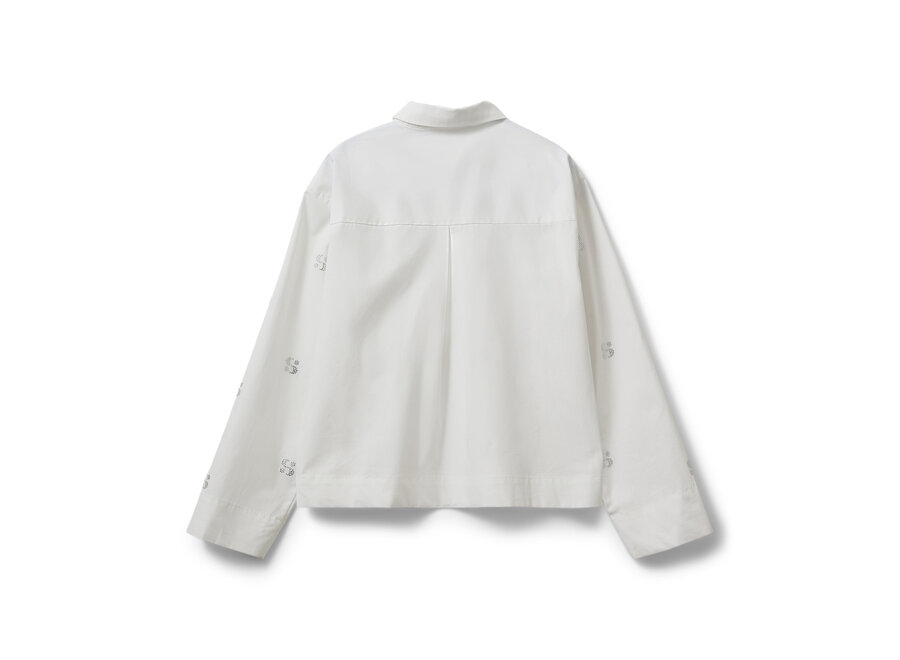 Ellidasy Shirt  Brilliant White Meisjes Blouse