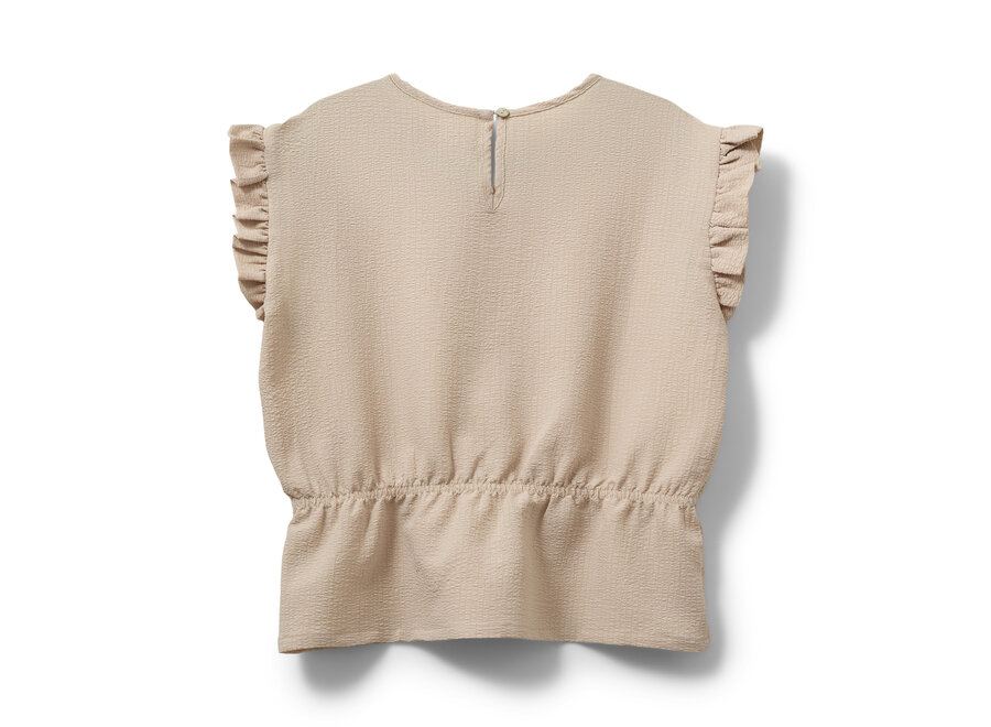 Samillasy Top  Soft Brown Meisjes Top