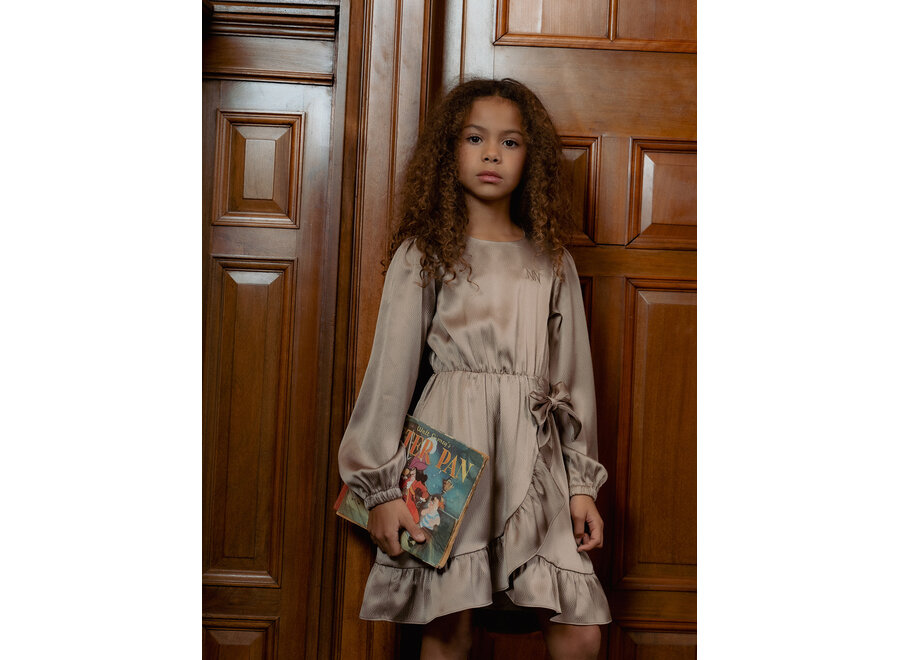 Clari Dress  Mexican Sand Meisjes Jurk