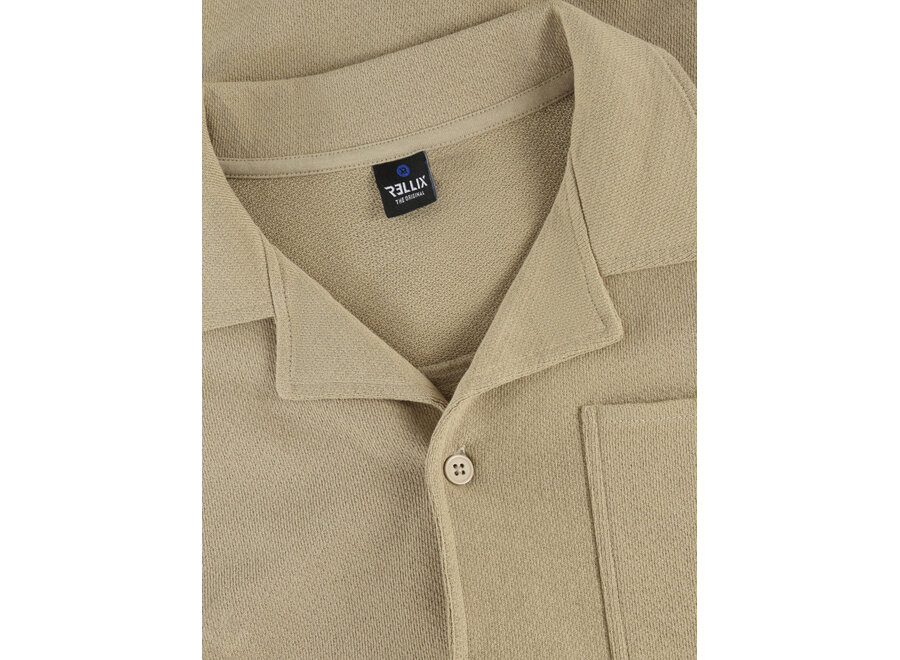 Shirt Shortsleeve Structure Sand Jongens T-shirt