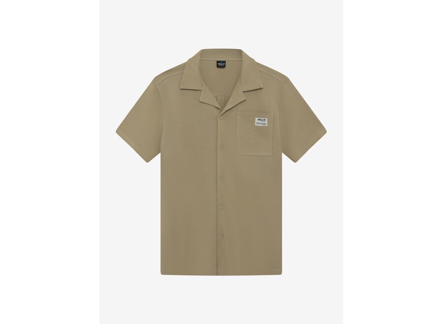 Shirt Shortsleeve Structure  Sand Jongens T-shirt