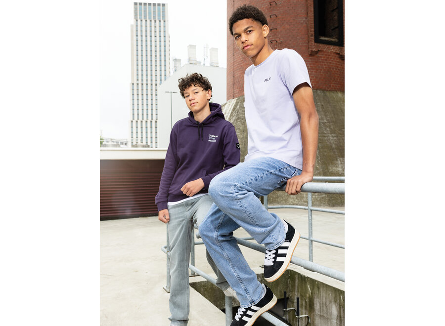 T-Shirt RLX Backprint Purple Jongens T-shirt