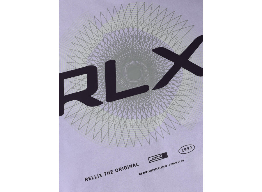 T-Shirt RLX Backprint Purple Jongens T-shirt