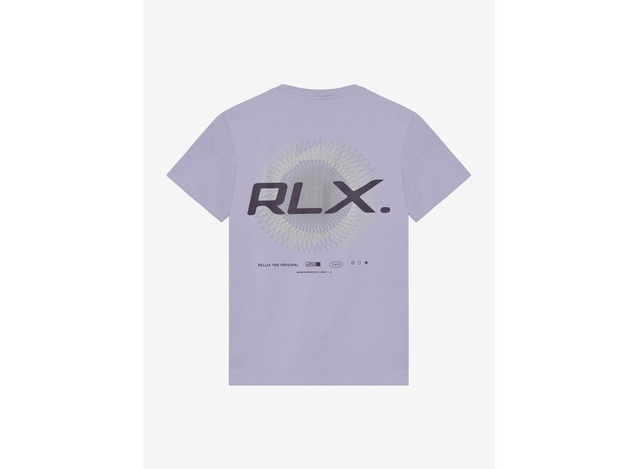 T-Shirt RLX Backprint Purple Jongens T-shirt